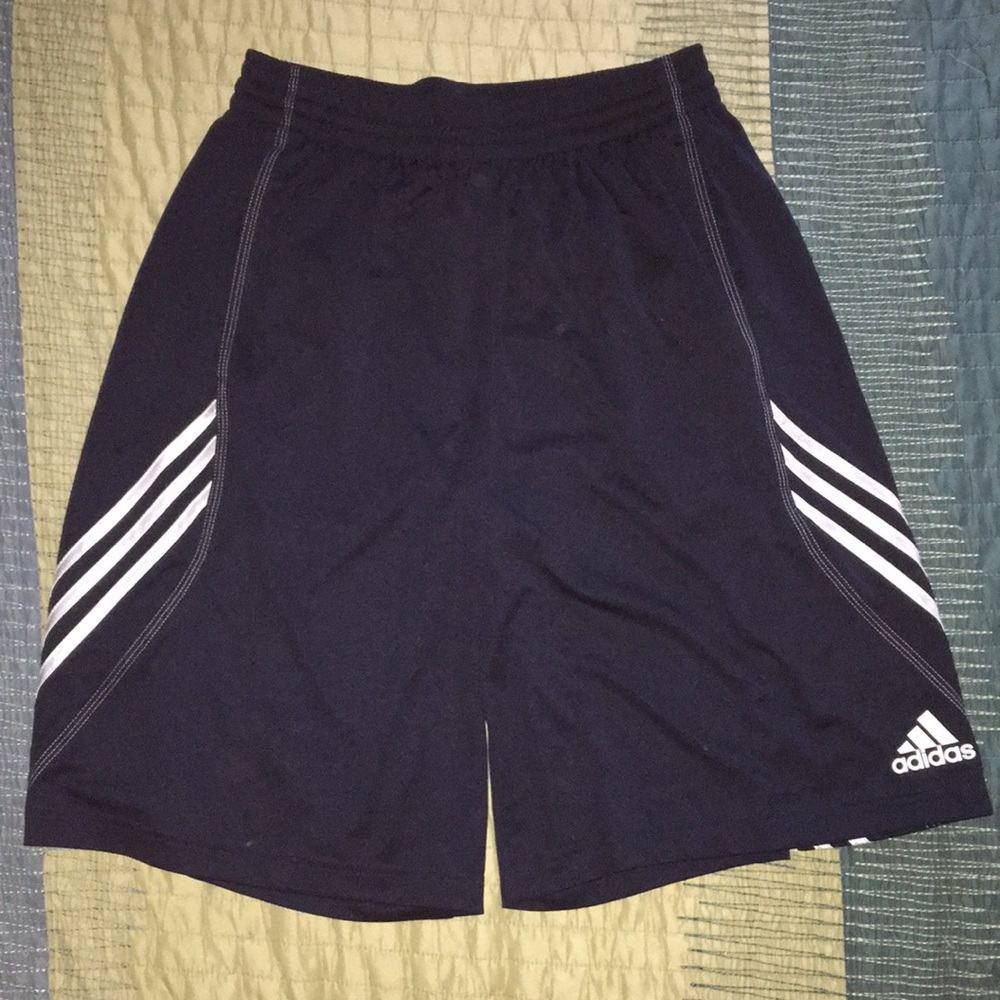 Blue Adidas Men’s Basketball Shorts